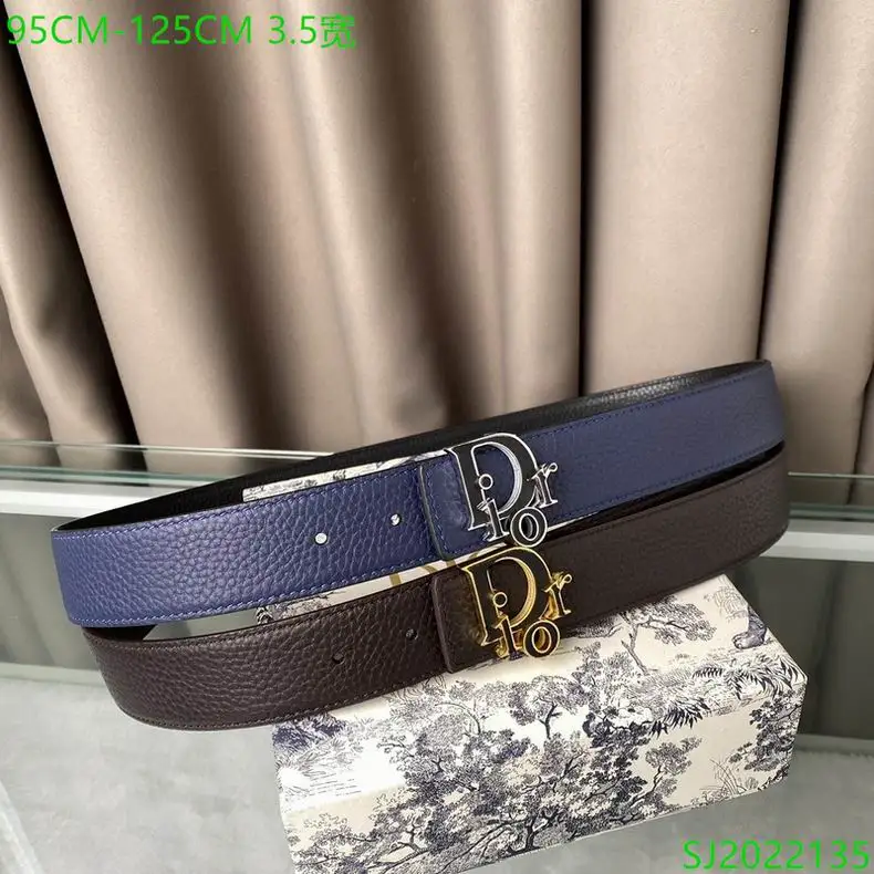 Dior belt 35mmX95-125cm 7D13